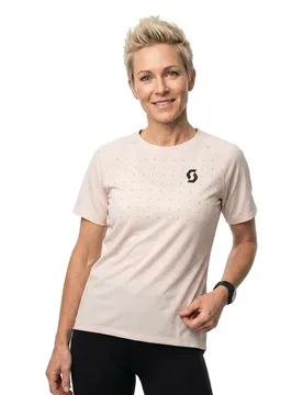 Maglietta A Maniche Corte Trail Vertic Pro Sugar Pink - Scott - FashionsVida
