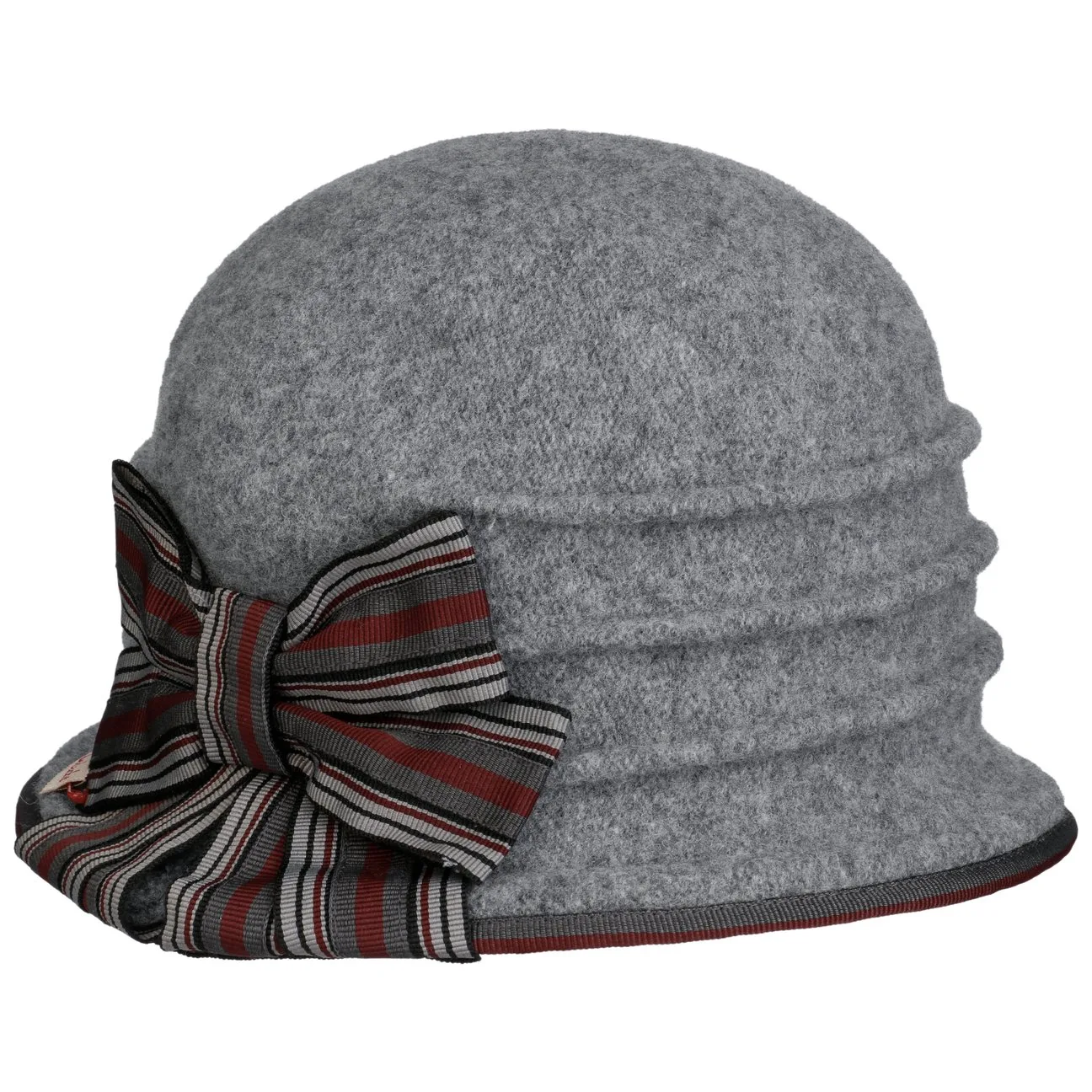Liadona Milled Wool Hat by - grey - Damen - Size: One Size - bedacht - FashionsVida