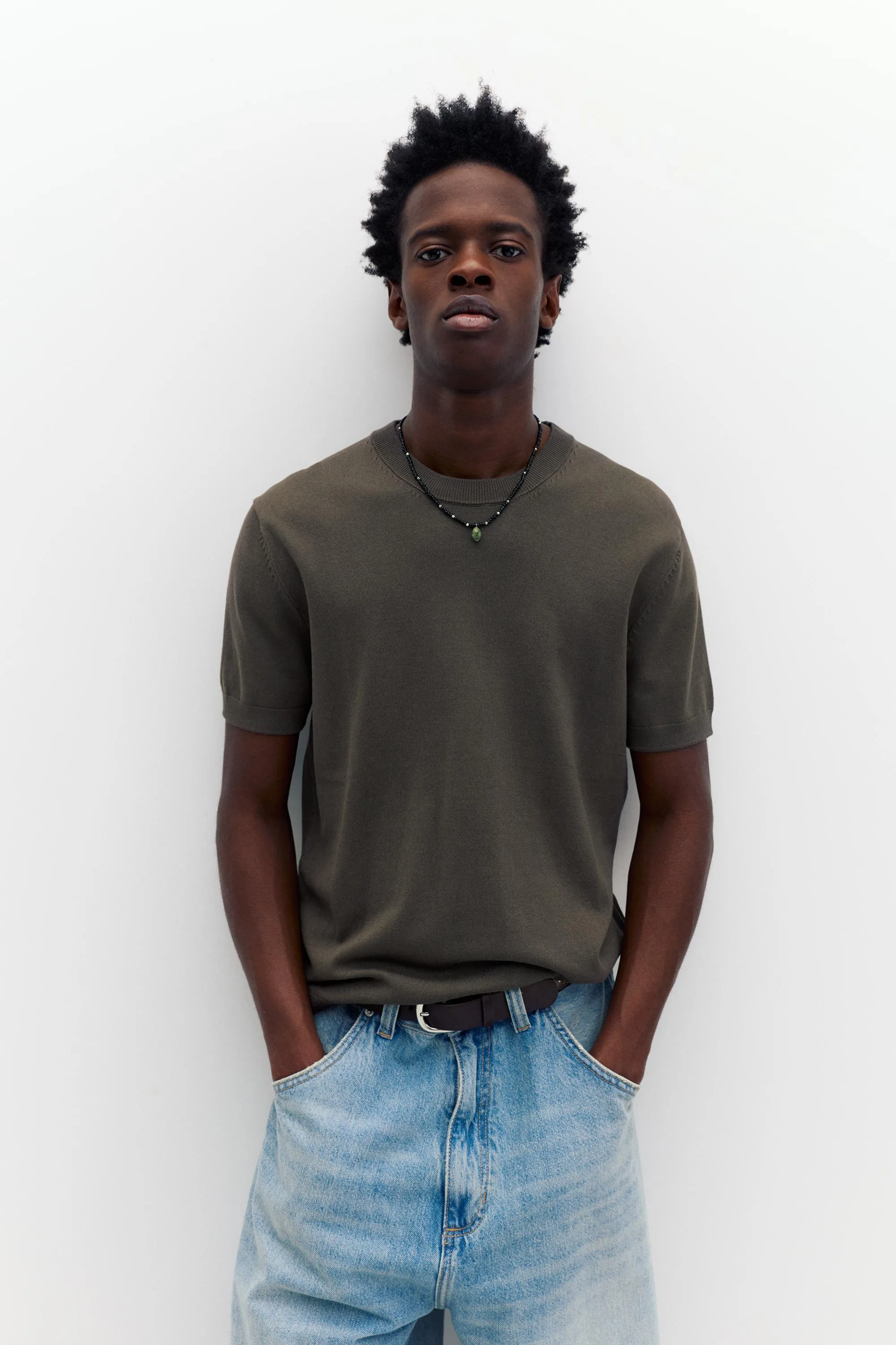 Short Sleeve Jumper (Size: ) - Pull&bear - FashionsVida