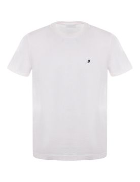 Dondup T-shirt in cotone fiammato