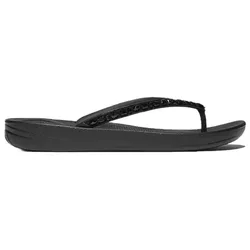 Infradito Iqushion Multi Crystal Ergonomic All Black EU 38