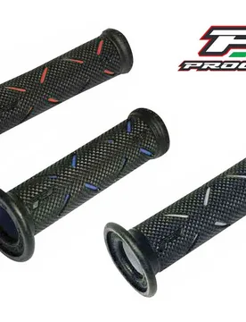 Coppia Manopole 717 Gp Racing Con Foro Diametro 22-25 Universali - Progrip - FashionsVida