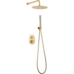 Conjunto ducha monomando empotrado Olimpo Imex
