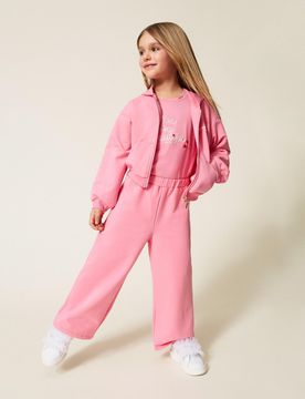 Sweat-shirt pour fille et pantalon cropped