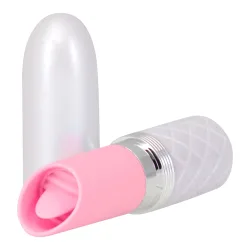 Mini-Vibrator „Lippenstift“ pink weiss