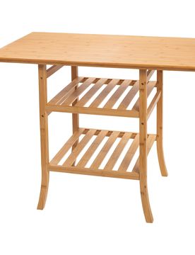 Bambus-Tisch „Massiv“ braun