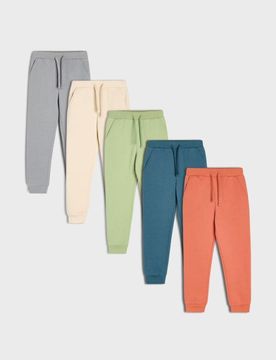 Confezione da 5 paia di pantaloni da tuta jogger - nude