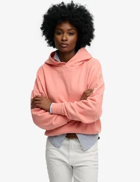 Superdry Damen Studios Relaxed Hoodie Pink - Größe: 36 - 74.99 - FashionsVida