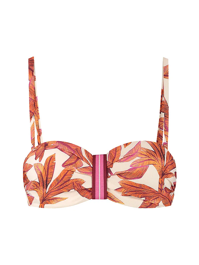 Damen Bikinioberteil Bandeau orange 40C - Cyell - FashionsVida