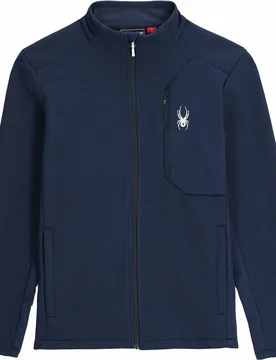 Fleecejacke Bandit Jacket True Navy für Herren Größe L Navy blau - Spyder - FashionsVida