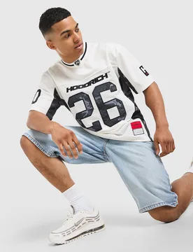Mens Maglia Jersey Ryder - Bianco, bianco bianco Uomo taglia XS - Hoodrich - FashionsVida