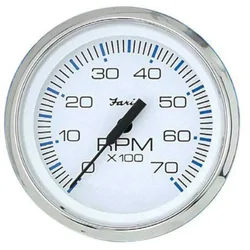 Chesapeake Ss Gauge 7000 White One Size unisex