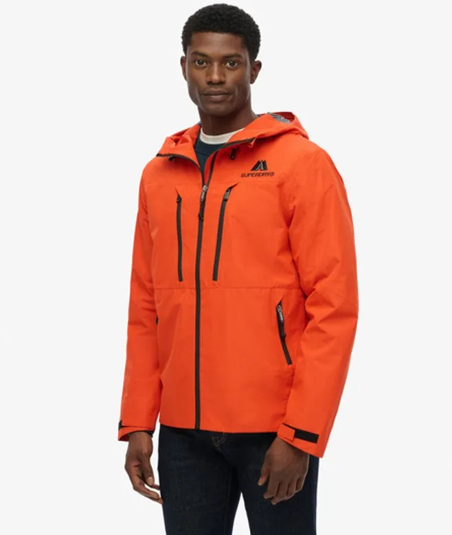 Superdry Men's Wasserdichte Jacke Orange - Größe: L - 139.99 - FashionsVida