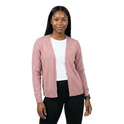 Cardigan Ril Short Knit Nostalgia Rose / Light Melange 2XL
