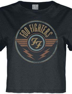 T-Shirt - Amplified Collection - Air - M bis XL - für Damen - Größe XL - charcoal - Lizenziertes Merchandise! - Frauen - female