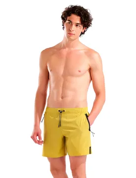 Slip De Bain Boxer Evo Side Zip Pockets Beach