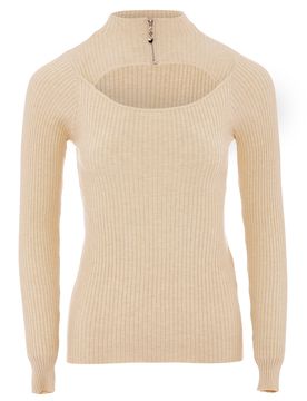 Nascita Jersey beige claro