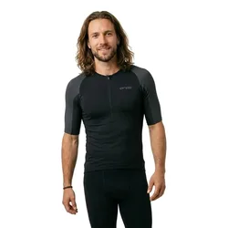 Maglia Da Triathlon A Maniche Corte Athlex Top Silver