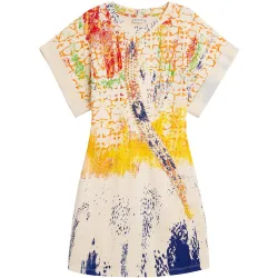 Vestido punto estampado m c lacroix