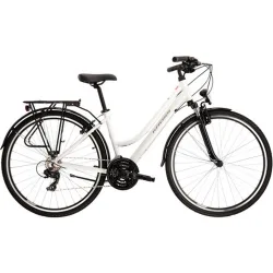 Bicicleta urbana-trekking de mujer Trans 1.0 28''