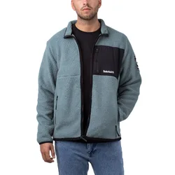 Sherpa Fleece Jacket Balsam Green S Herren