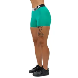 Leggings Courts Taille Haute High Waisted Glute Pump Green S