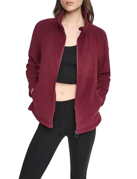 Sweat-shirt à Zip Dw4000347 Claret Red M