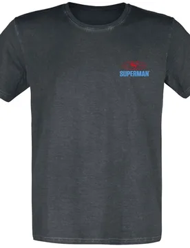DC Comics T-Shirt - Logo und - beidseitig bedruckt - S bis 3XL - für Männer - Größe S - multicolor - EMP exklusives Merchandise! - Männer - male - Superman - FashionsVida