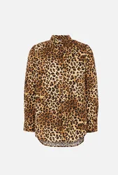 Camicia mini brigitte bambina leopardata