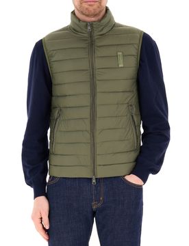 Giubbino smanicato VERDE OLIVA XL