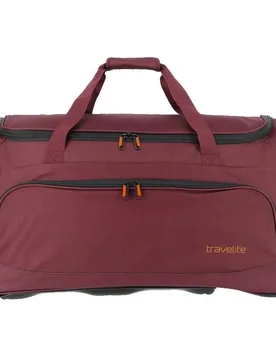 Sac De Voyage à Roulettes Basics Fresh 89l Dark Red One Size unisex - Travelite - FashionsVida