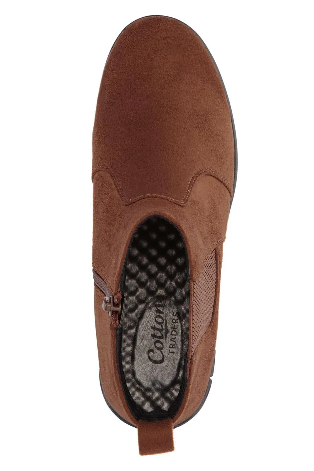 Ankle Boots - Brown - Size: 6 - Cotton Traders - FashionsVida