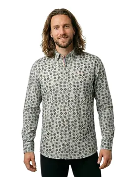 Camicia A Maniche Lunghe 26an566 Light Sage 2XL