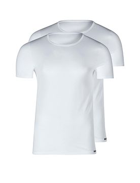 Camiseta, paquete de 2 unidades, blanco blanco XXL