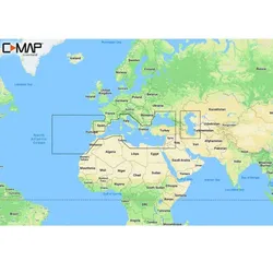 Southern Europe Continental+ Nautical Chart Multicolor One Size unisex