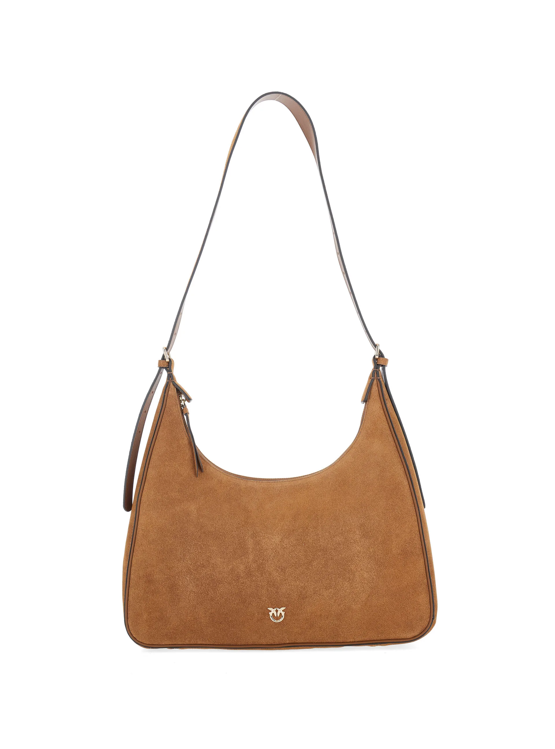Borsa pelle scamosciata BAG MARRONE U - PINKO - FashionsVida