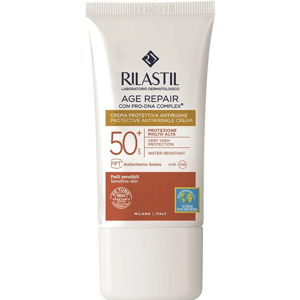 Protector solar 50+ Age Repair 40 ml Sun System - Rilastil - FashionsVida