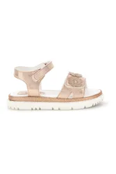 Sandali rosa applicazioni floreali cinturino regolabile 229599 29