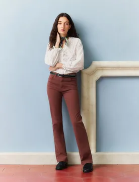 Pantalón de mujer color flare - Southern Cotton - FashionsVida