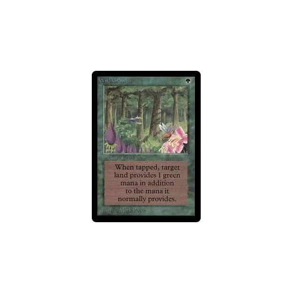 Wild Growth Beta - Magic: The Gathering - FashionsVida