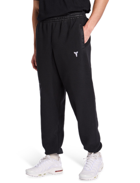 Kobe Herren Hosen - Schwarz - Größe S - Baumwoll-Fleece Black S