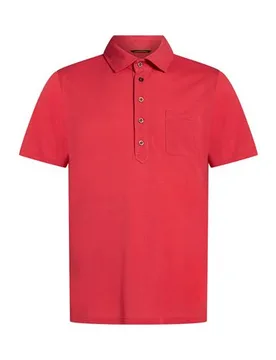 Poloshirt Herren Koralle 44,46,48,50,52,54,56,58 Herren - Moorer - FashionsVida