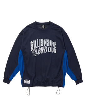 Arch Logo Mesh L/S Top - Navy