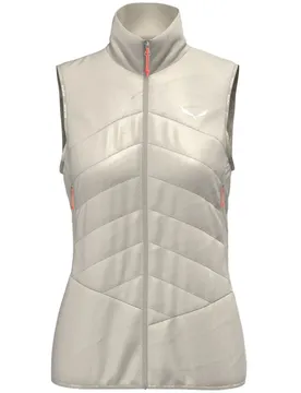 Ortles Hybrid TirolWool® Damen Funktionsjacke, braun 40
