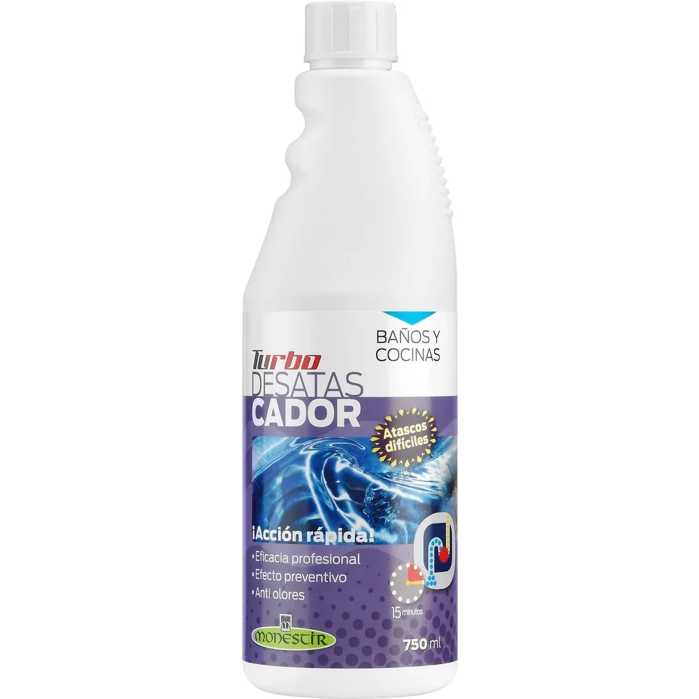 Desatascador Acción Rápida 750 ml - Monestir - FashionsVida