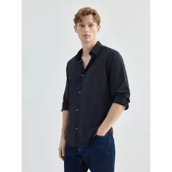 Camisa de hombre en nailon elástico regular fit
