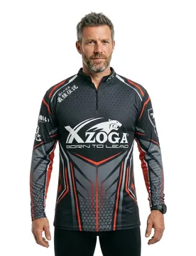 Logo Long Sleeve T-shirt Black / Grey XL Men - Xzoga - FashionsVida