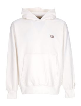 Felpa Leggera Cappuccio Uomo Logo Hoodie Bone