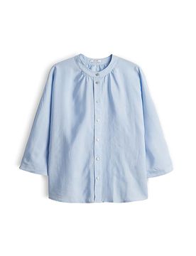 Blusenshirt FABELL azul claro 36