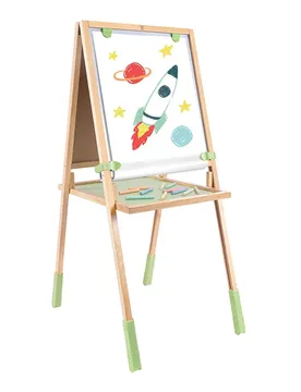 Hape Cavalletto In Bambù A Gradini